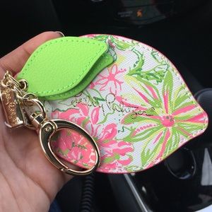 Lilly Pulitzer Key Chain / Bag Charm